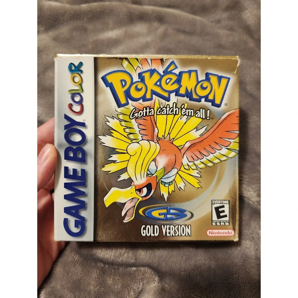 Pokemon Gold Version Game Boy Color